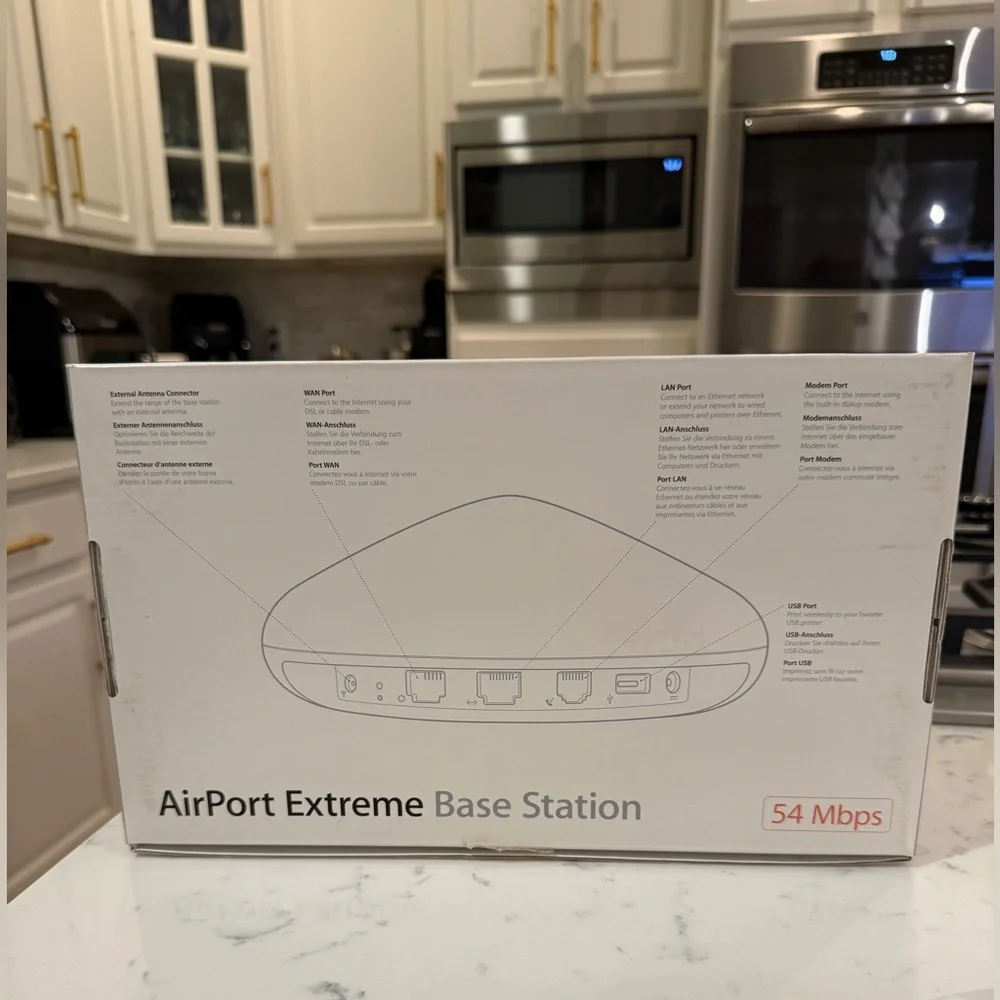 Apple Airport Extreme Base Station Model A1034 54 Mpbs